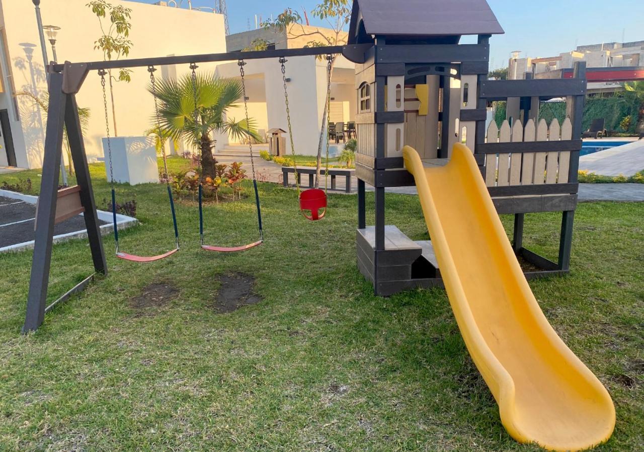Casa Familiar En Condominio Privado Cerca De Playa カンクン エクステリア 写真