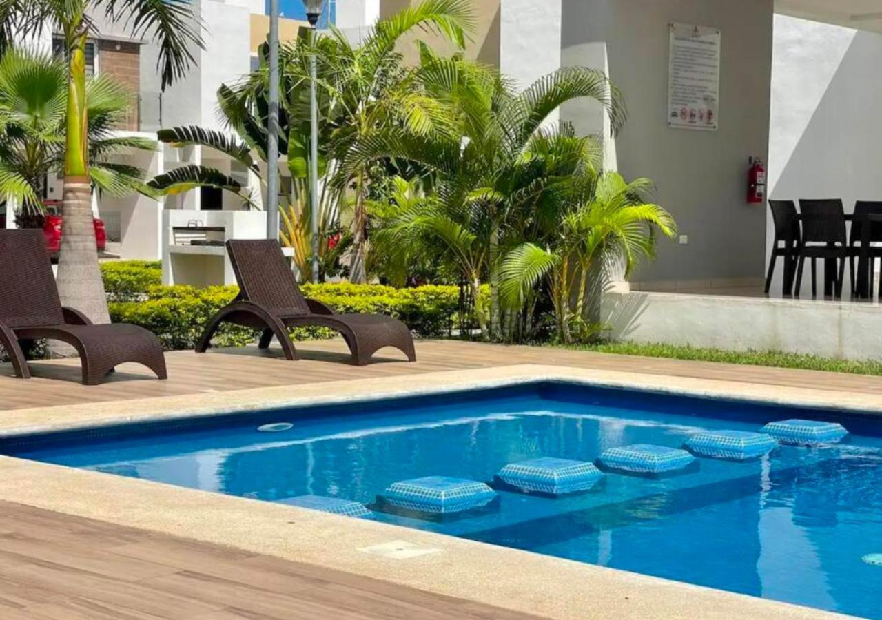Casa Familiar En Condominio Privado Cerca De Playa カンクン エクステリア 写真